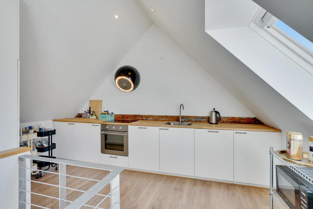 Bath Tub Penthouse In The City Aalborg Ngoại thất bức ảnh