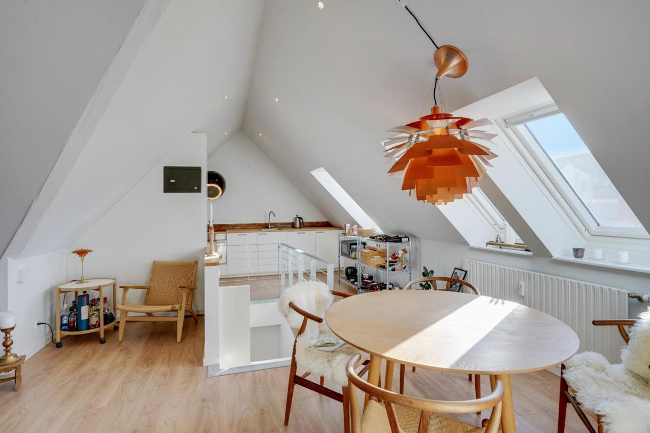Bath Tub Penthouse In The City Aalborg Ngoại thất bức ảnh